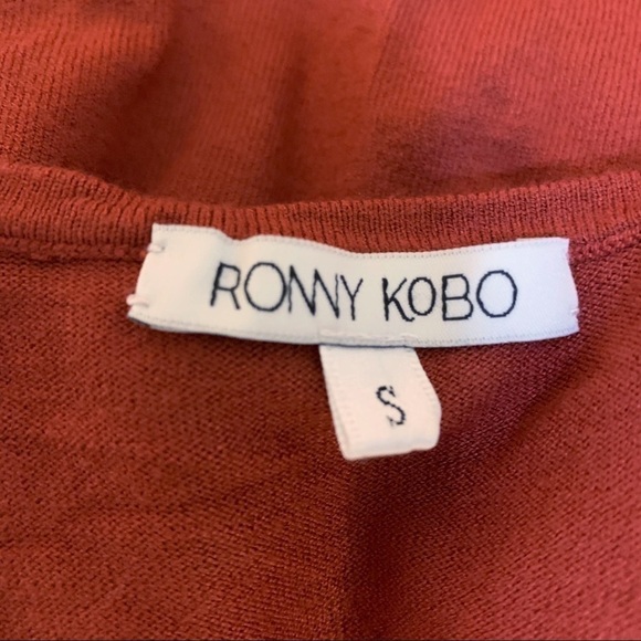 REVOLVE RONNY KOBO LUZ BODYSUIT In Auburn Small - Picture 9 of 11